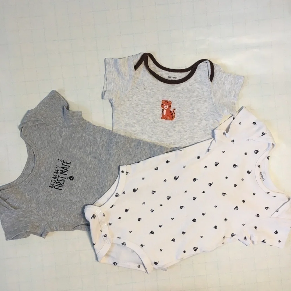 Carter's baby boy bundle 3-pcs Overalls Jumpsuits